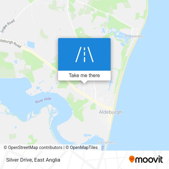 Silver Drive map