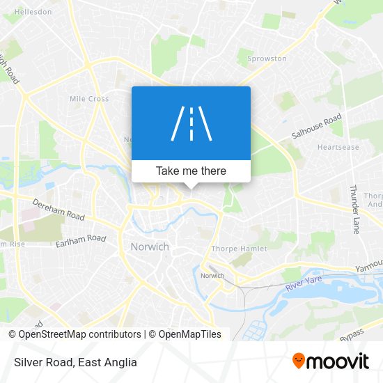 Silver Road map
