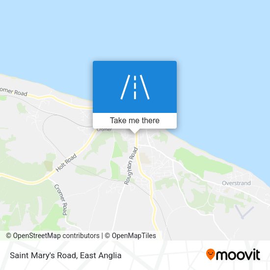 Saint Mary's Road map