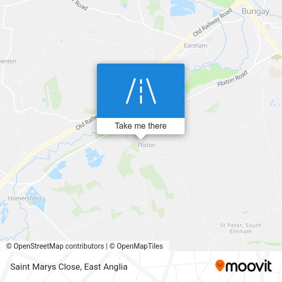 Saint Marys Close map
