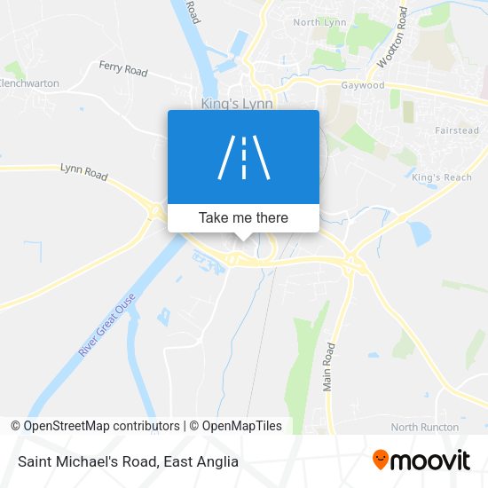 Saint Michael's Road map