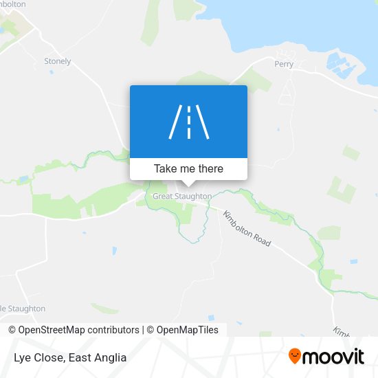 Lye Close map