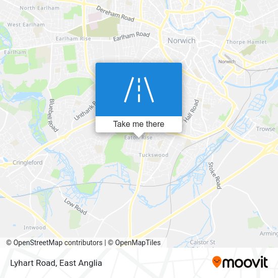 Lyhart Road map