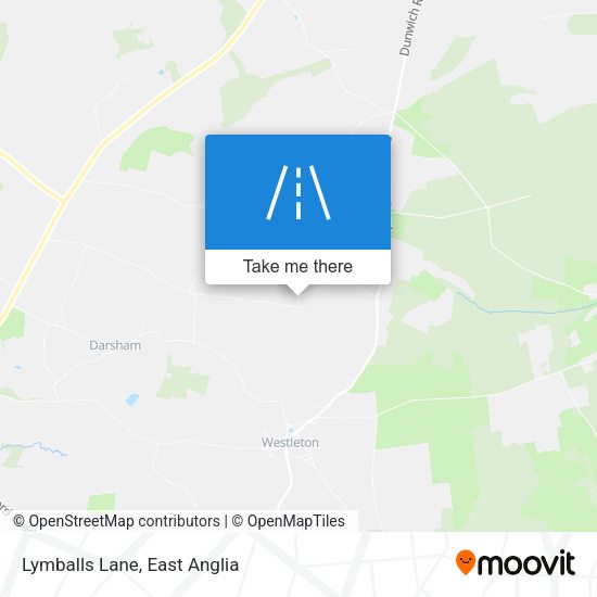 Lymballs Lane map