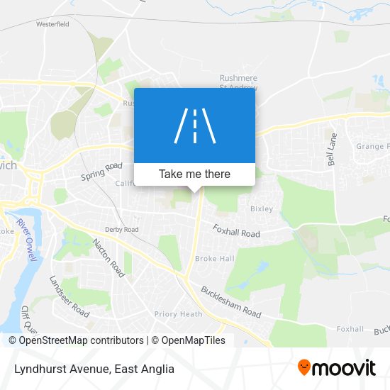 Lyndhurst Avenue map