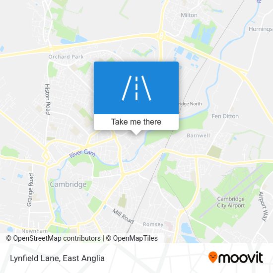 Lynfield Lane map