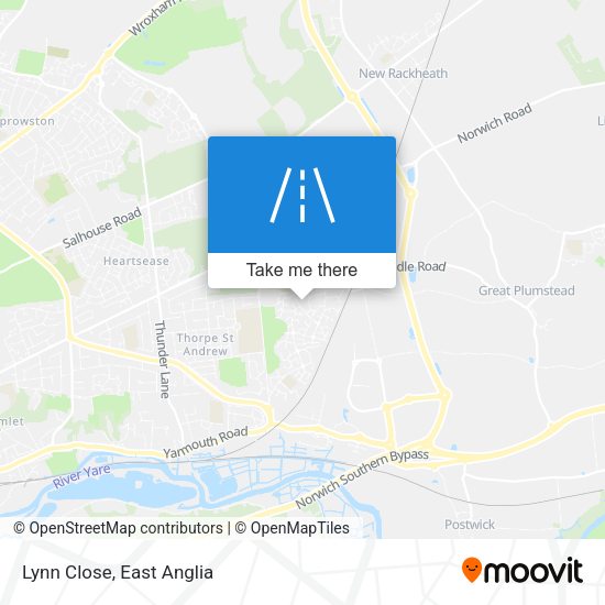 Lynn Close map