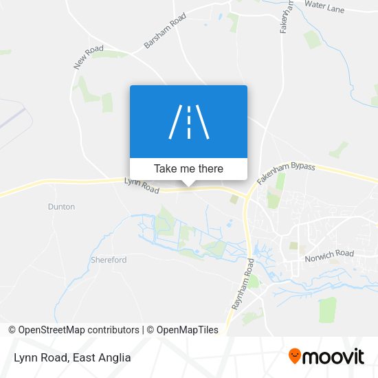 Lynn Road map