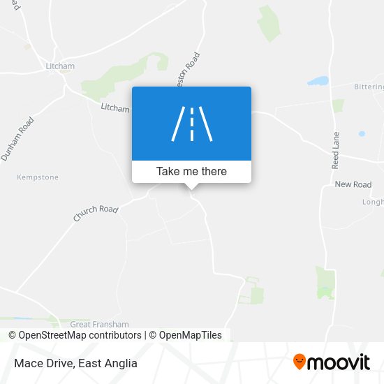 Mace Drive map