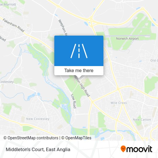 Middleton's Court map
