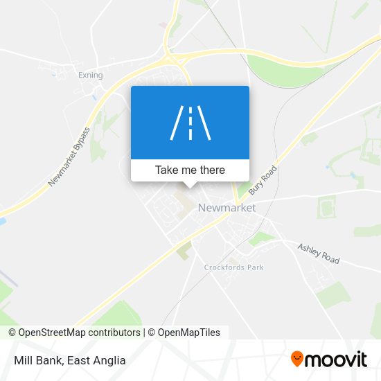 Mill Bank map
