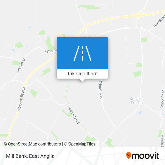 Mill Bank map