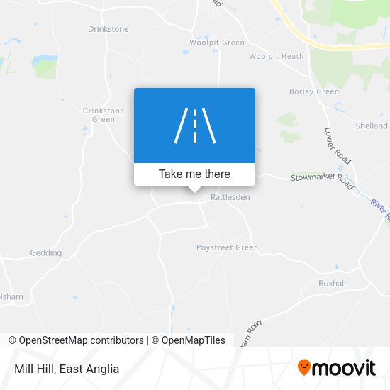 Mill Hill map