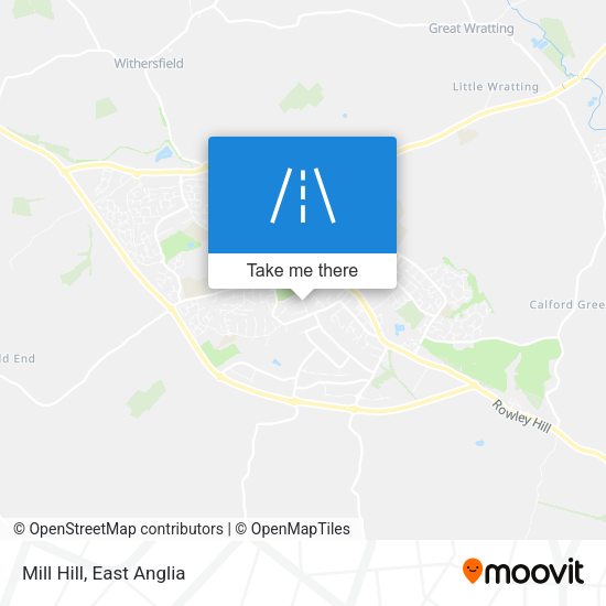 Mill Hill map