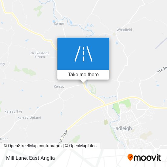 Mill Lane map