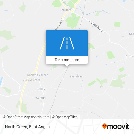 North Green map
