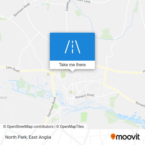 North Park map