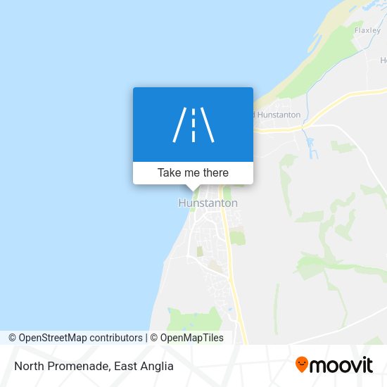 North Promenade map