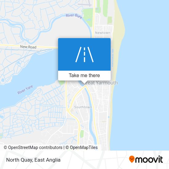 North Quay map
