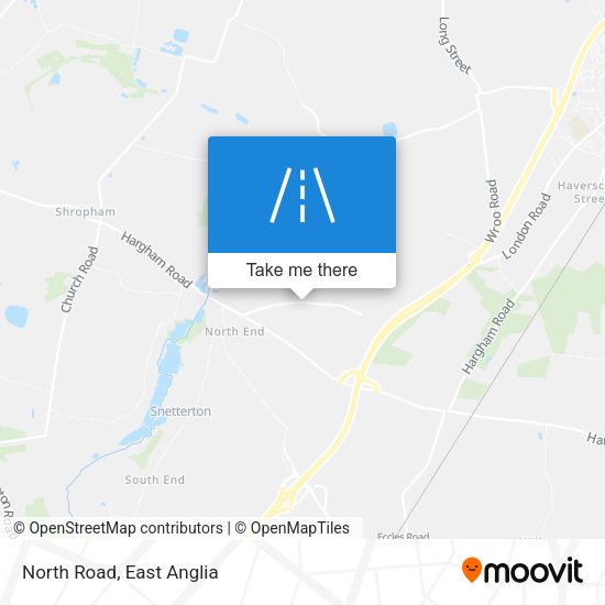 North Road map