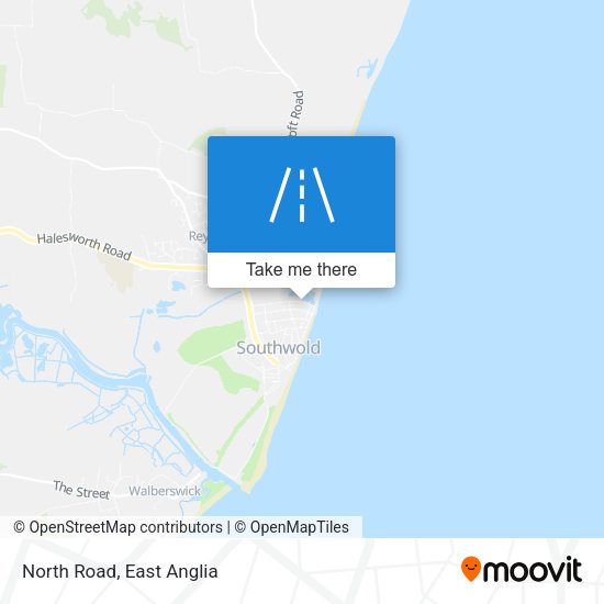 North Road map