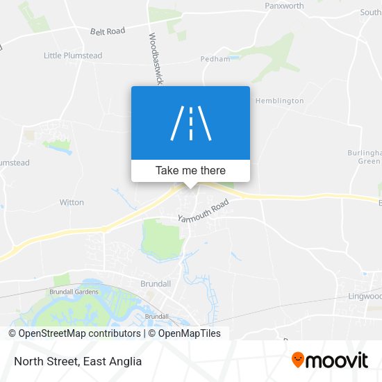 North Street map