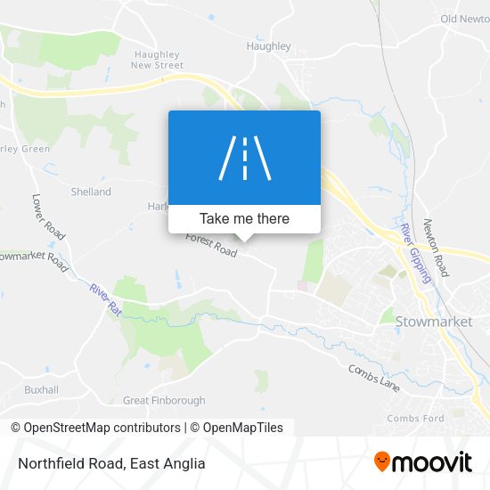 Northfield Road map