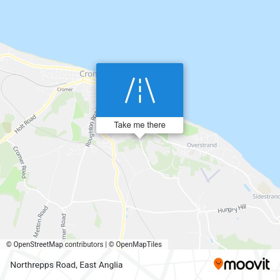 Northrepps Road map
