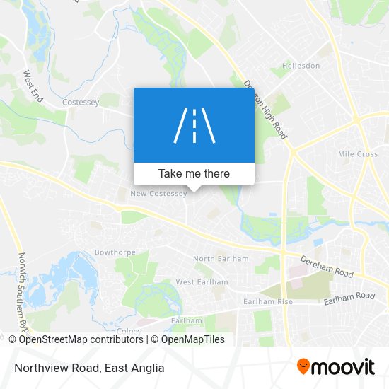 Northview Road map