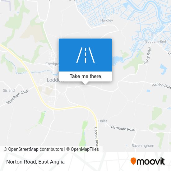 Norton Road map