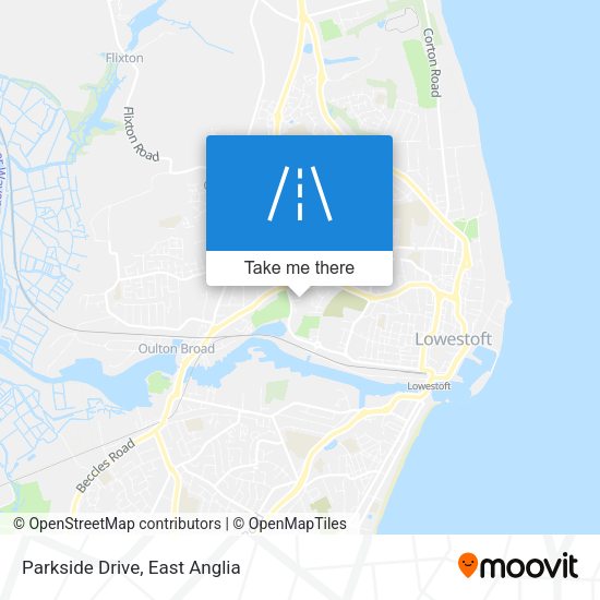 Parkside Drive map