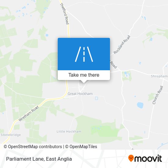 Parliament Lane map