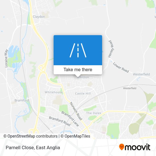 Parnell Close map