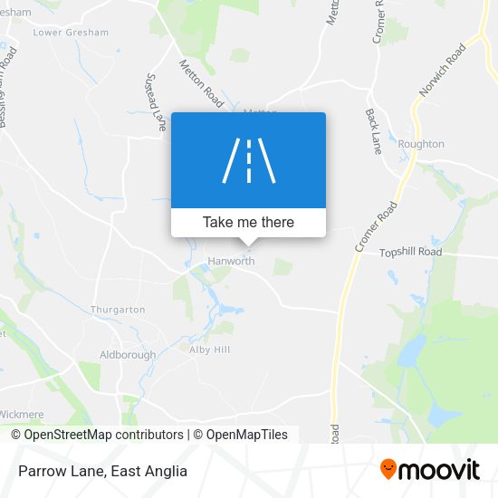 Parrow Lane map