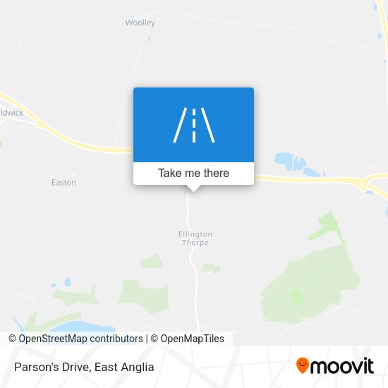Parson's Drive map