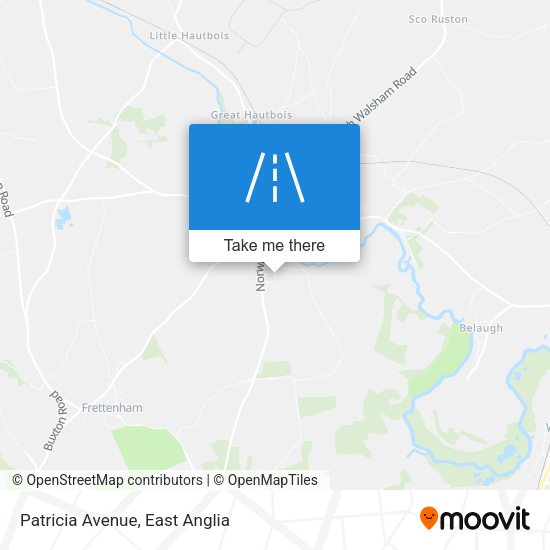 Patricia Avenue map