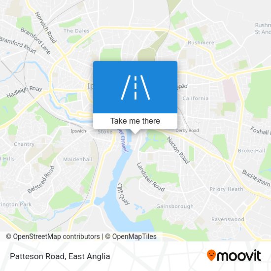 Patteson Road map