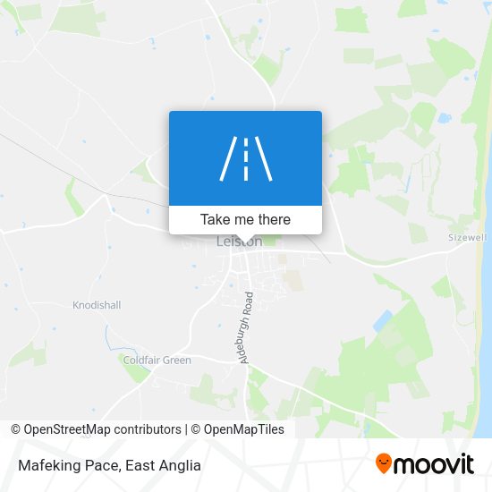 Mafeking Pace map