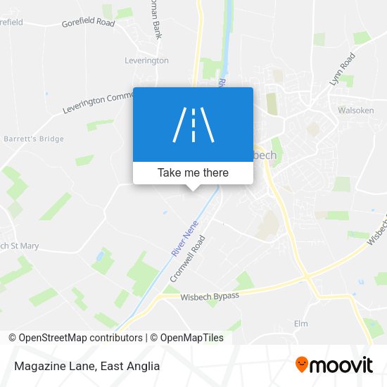 Magazine Lane map