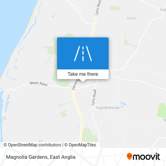 Magnolia Gardens map
