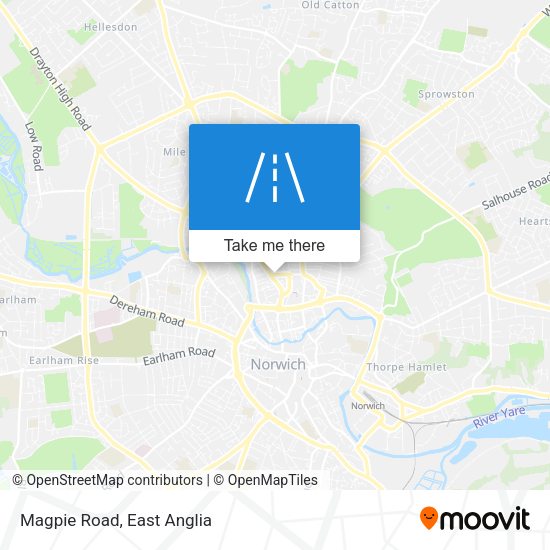 Magpie Road map