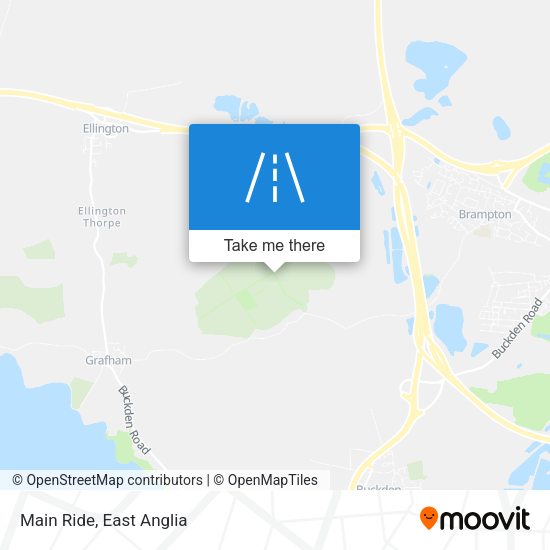 Main Ride map
