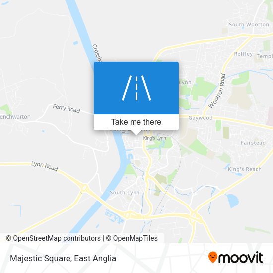 Majestic Square map