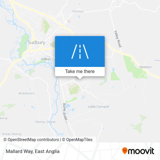 Mallard Way map