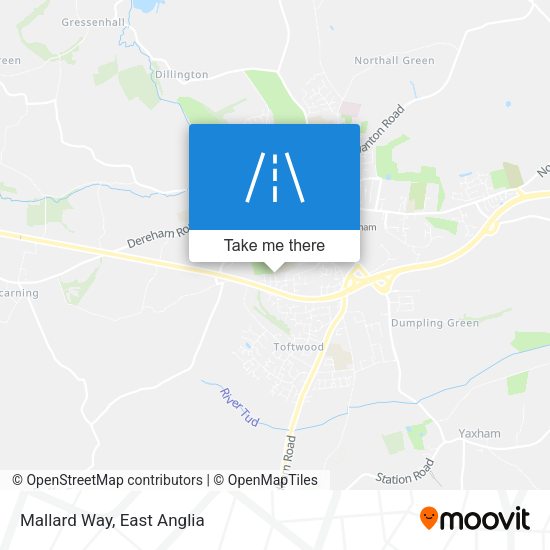 Mallard Way map