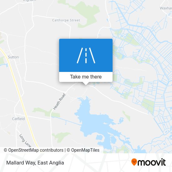 Mallard Way map