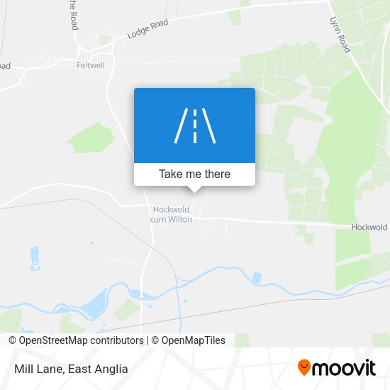 Mill Lane map