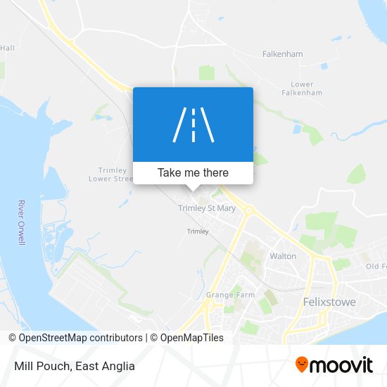 Mill Pouch map