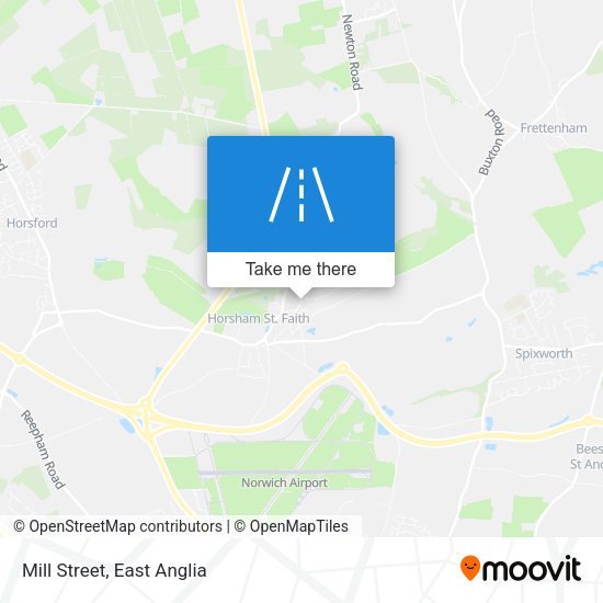 Mill Street map