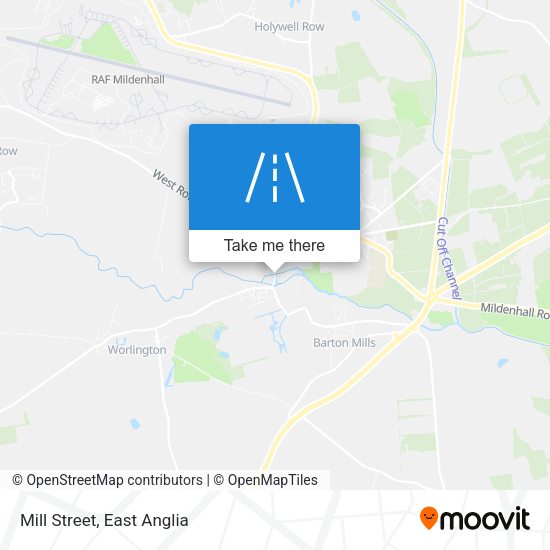 Mill Street map